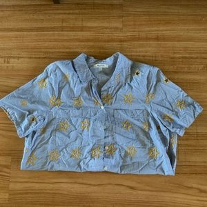Madewell Stars and Stripes Button Up